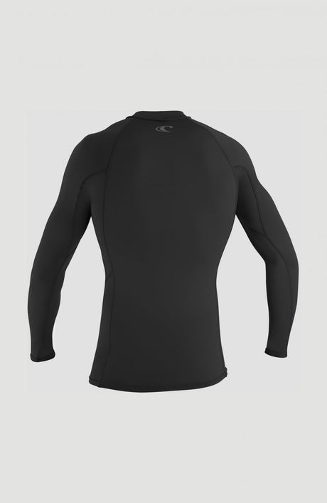 O'Neill Thermo-X L/S Rash Vest - Black-rash vest-troggs.com