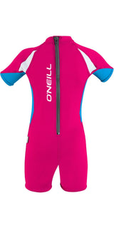 O'Neill Toddler O'Zone UV Rash Suit - Watermelon/Sky/White-rash vest-troggs.com