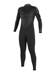 O'Neill Womens Epic 5/4 Wetsuit - Black/Cindy Daisy