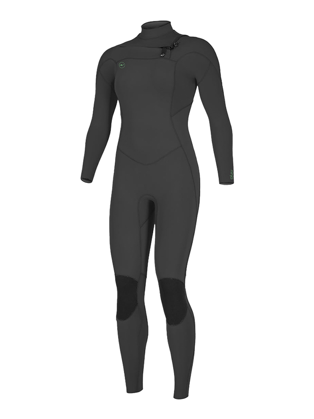 O'Neill Womens Ninja 5\4 Chest Zip Wetsuit - Black