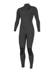 O'Neill Womens Ninja 5\4 Chest Zip Wetsuit - Black