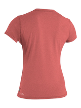O'Neill Womens Premium Skins S/S Rash Vest - Tea Rose