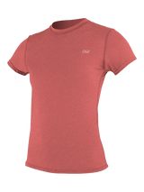 O'Neill Womens Premium Skins S/S Rash Vest - Tea Rose