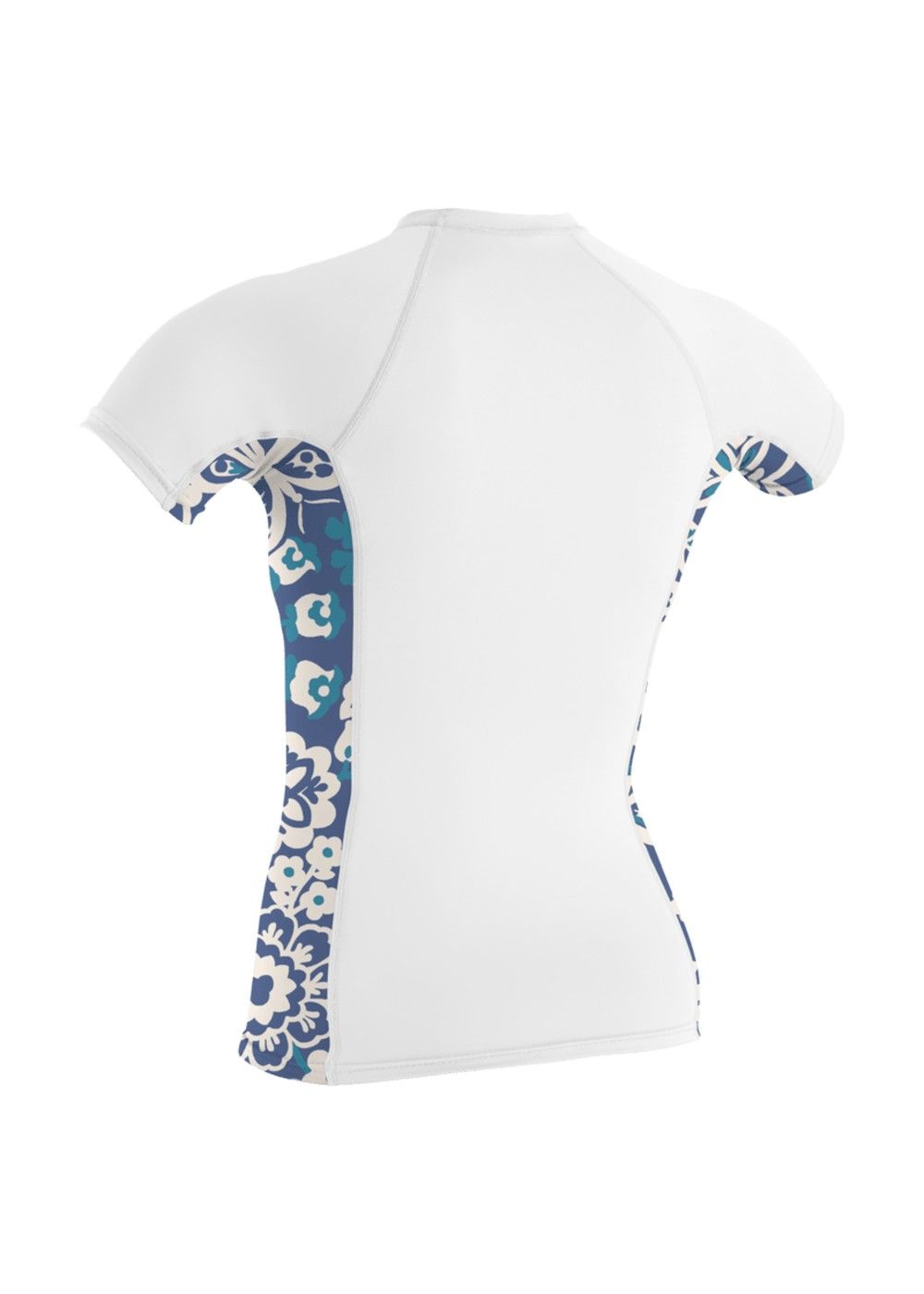 O'Neill Womens Sideprint S/S Rash Vest-Rash Vests & Thermal Vests-troggs.com