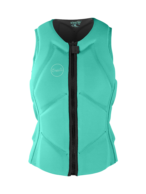 O'Neill Womens Slasher B Comp Impact Vest - Opal/Graphite
