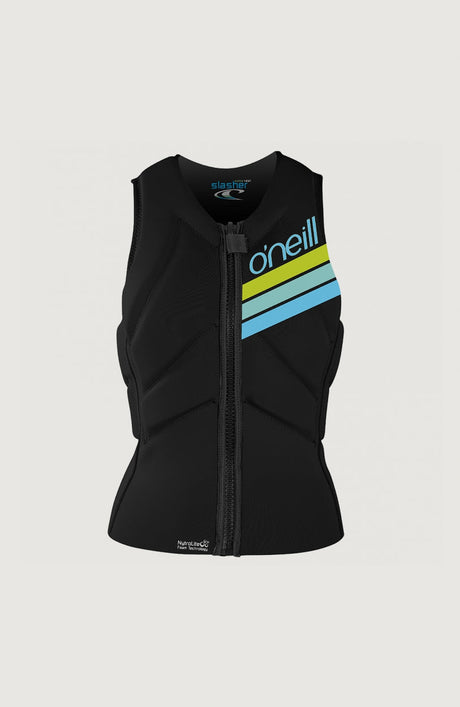 O'Neill Womens Slasher Kite Impact Vest - Black-Buoyancy Aids-troggs.com