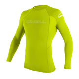 O'Neill Youth Basic Skins L/S Rash Vest-Rash Vests & Thermal Vests-troggs.com