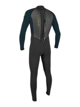 O'Neill Youth Reactor II 3/2 Back Zip - Black/Slate