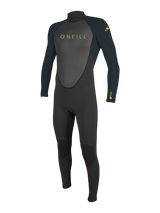 O'Neill Youth Reactor II 3/2 Back Zip - Black/Slate