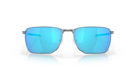 Oakley Ejector - Satin Chrome Frame with Prizm Sapphire Lens-Sunglasses-troggs.com