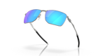Oakley Ejector - Satin Chrome Frame with Prizm Sapphire Lens-Sunglasses-troggs.com