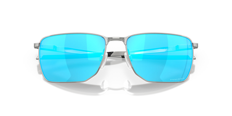 Oakley Ejector - Satin Chrome Frame with Prizm Sapphire Lens-Sunglasses-troggs.com