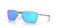 Oakley Ejector - Satin Chrome Frame with Prizm Sapphire Lens-Sunglasses-troggs.com