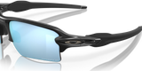 Oakley Flak 2.0 XL - Matte Black Frame with Prizm Deep Water Polarized Lens-Sunglasses-troggs.com