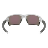Oakley Flak 2.0 XL - Polished White Frame with Prizm Sapphire Lens-Sunglasses-troggs.com