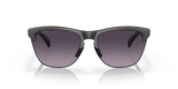 Oakley Frogskins Lite - Matte Black Frame with Prizm Grey Gradient Lens-Sunglasses-troggs.com