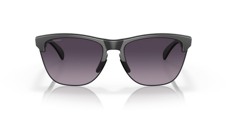 Oakley Frogskins Lite - Matte Black Frame with Prizm Grey Gradient Lens-Sunglasses-troggs.com