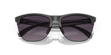 Oakley Frogskins Lite - Matte Black Frame with Prizm Grey Gradient Lens-Sunglasses-troggs.com
