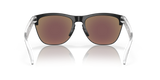 Oakley Frogskins Lite - Matte Black/Matte Clear Frame with Prizm Sapphire Lens-Sunglasses-troggs.com