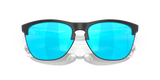 Oakley Frogskins Lite - Matte Black/Matte Clear Frame with Prizm Sapphire Lens-Sunglasses-troggs.com