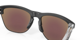 Oakley Frogskins Lite - Matte Black/Matte Clear Frame with Prizm Sapphire Lens-Sunglasses-troggs.com
