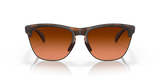 Oakley Frogskins Lite - Matte Brown Tortoise Frame with Prizm Brown Gradient Lens-Sunglasses-troggs.com