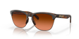 Oakley Frogskins Lite - Matte Brown Tortoise Frame with Prizm Brown Gradient Lens-Sunglasses-troggs.com