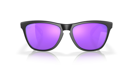 Oakley Frogskins - Matte Black Frame with Prizm Violet Lens-Sunglasses-troggs.com