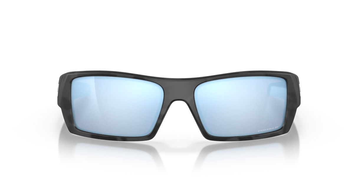 Oakley Gascan - Matte Black Camo Frame with Prizm Deep Water Polarized Lens-Sunglasses-troggs.com