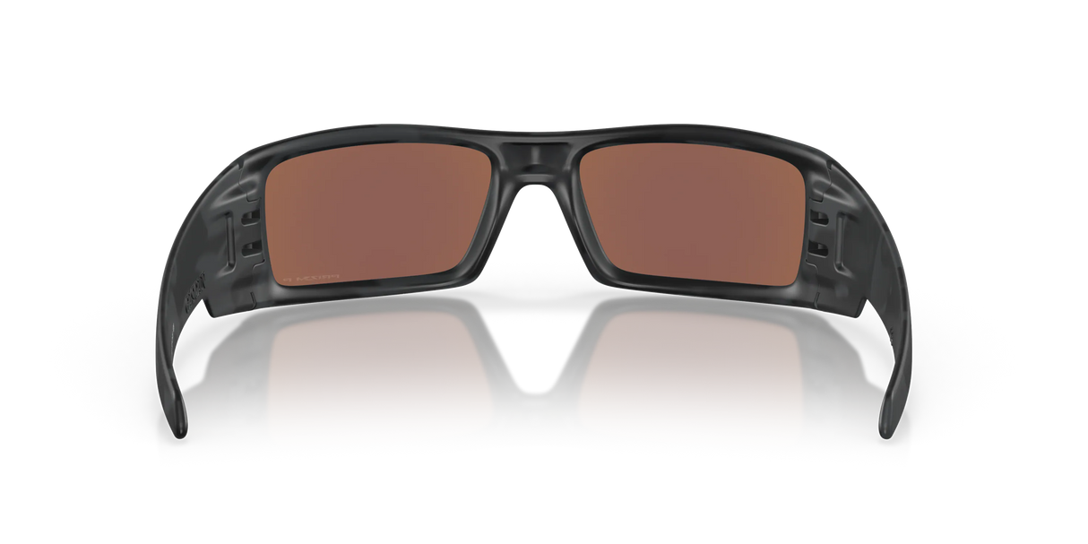 Oakley Gascan - Matte Black Camo Frame with Prizm Deep Water Polarized Lens-Sunglasses-troggs.com