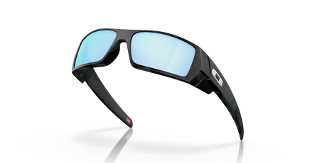 Oakley Gascan - Matte Black Camo Frame with Prizm Deep Water Polarized Lens-Sunglasses-troggs.com