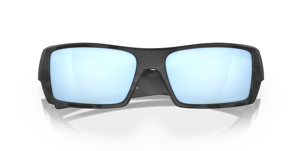 Oakley Gascan - Matte Black Camo Frame with Prizm Deep Water Polarized Lens-Sunglasses-troggs.com