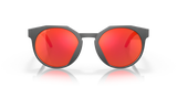 Oakley HSTN - Matte Carbon Frame with Prizm Ruby Lens-Sunglasses-troggs.com