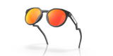 Oakley HSTN - Matte Carbon Frame with Prizm Ruby Lens-Sunglasses-troggs.com