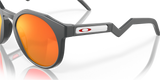 Oakley HSTN - Matte Carbon Frame with Prizm Ruby Lens-Sunglasses-troggs.com