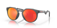 Oakley HSTN - Matte Carbon Frame with Prizm Ruby Lens-Sunglasses-troggs.com