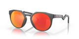 Oakley HSTN - Matte Carbon Frame with Prizm Ruby Lens-Sunglasses-troggs.com