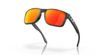 Oakley Holbrook - Matte Black Camo Frame with Prizm Ruby Lens-Sunglasses-troggs.com