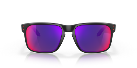 Oakley Holbrook - Matte Black Frame with Positive Red Iridium Lens-troggs.com