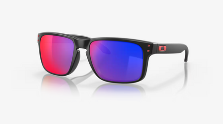 Oakley Holbrook - Matte Black Frame with Positive Red Iridium Lens-troggs.com