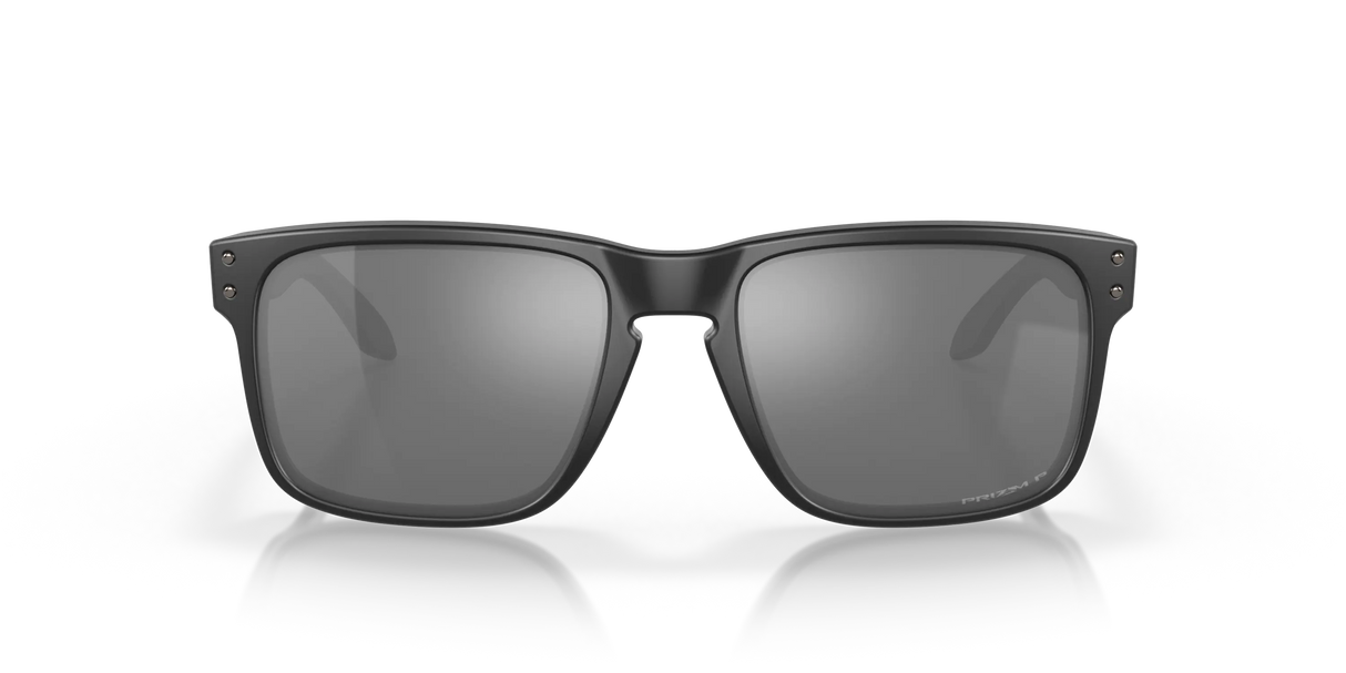 Oakley Holbrook - Matte Black Frame with Prizm Black Polarized Lens-Sunglasses-troggs.com