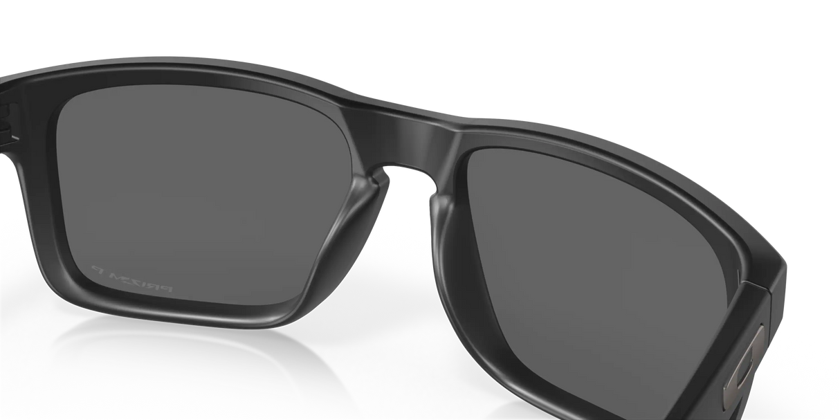 Oakley Holbrook - Matte Black Frame with Prizm Black Polarized Lens-Sunglasses-troggs.com