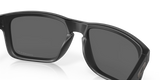 Oakley Holbrook - Matte Black Frame with Prizm Black Polarized Lens-Sunglasses-troggs.com