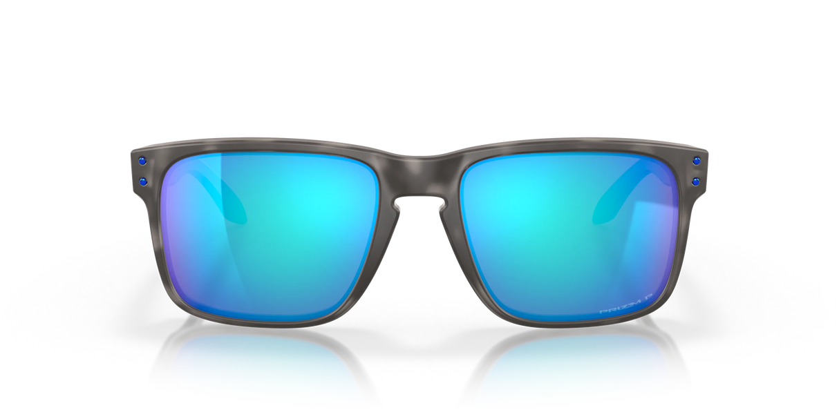 Oakley Holbrook - Matte Black Tortoise Frame with Prizm Sapphire Polarized Lens-Sunglasses-troggs.com