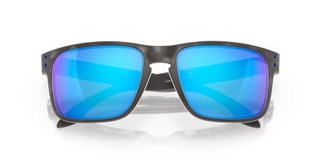 Oakley Holbrook - Matte Black Tortoise Frame with Prizm Sapphire Polarized Lens-Sunglasses-troggs.com