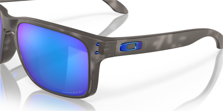 Oakley Holbrook - Matte Black Tortoise Frame with Prizm Sapphire Polarized Lens-Sunglasses-troggs.com