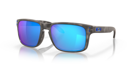 Oakley Holbrook - Matte Black Tortoise Frame with Prizm Sapphire Polarized Lens-Sunglasses-troggs.com