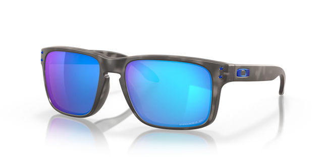 Oakley Holbrook - Matte Black Tortoise Frame with Prizm Sapphire Polarized Lens-Sunglasses-troggs.com