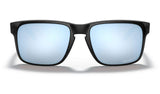Oakley Holbrook - Polished Black Frame with Prizm Deep Water Polar Lens-Sunglasses-troggs.com