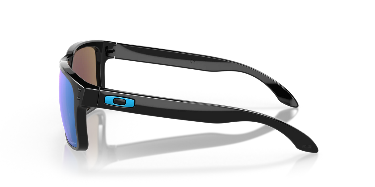 Oakley Holbrook - Polished Black Frame with Prizm Sapphire Lens-Sunglasses-troggs.com